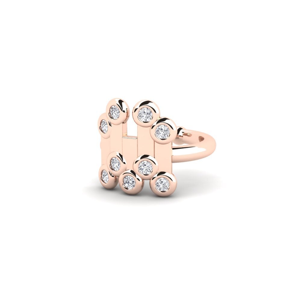 14k Rose Gold Women's Earring Bublin