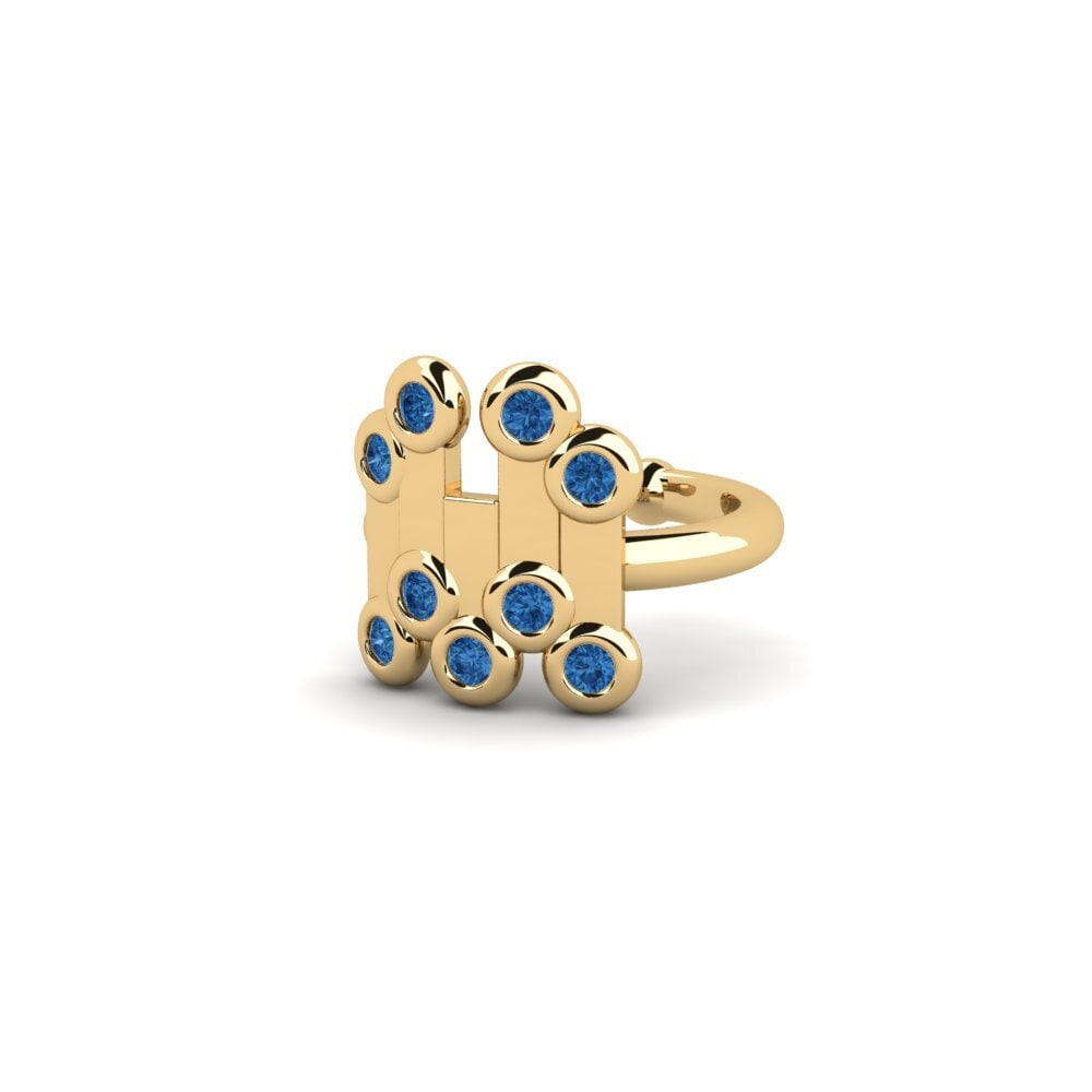 sapphire-zirconia Women's ต่างหู Bublin