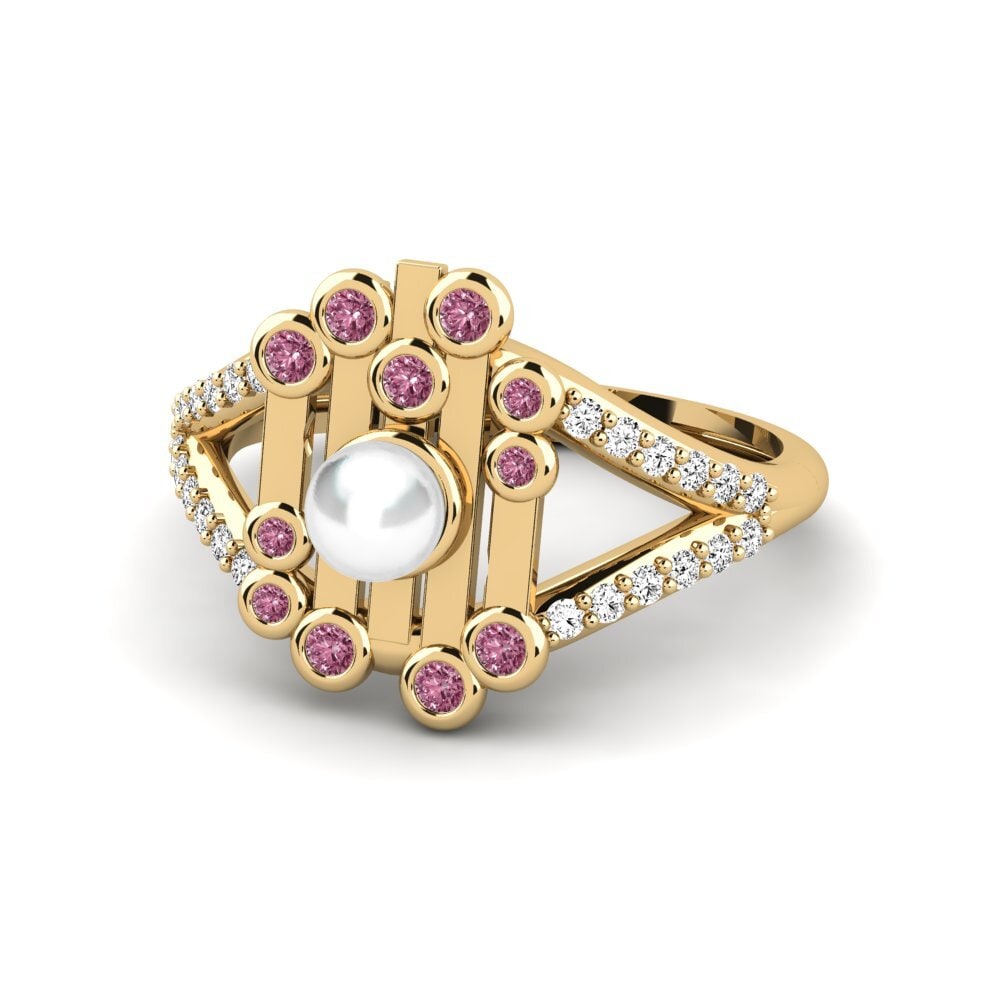 Granate Rhodolite Anillo Llavor