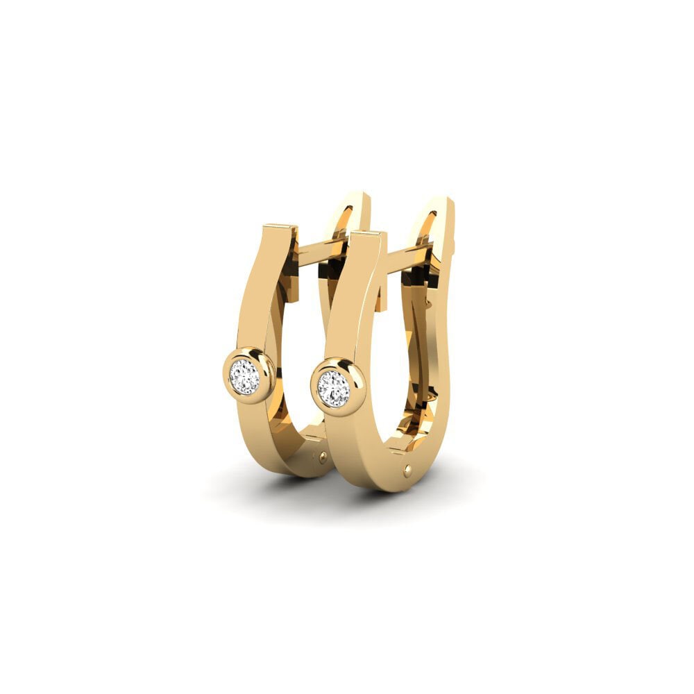 Đá Moissanite Bông tai nữ Nuku