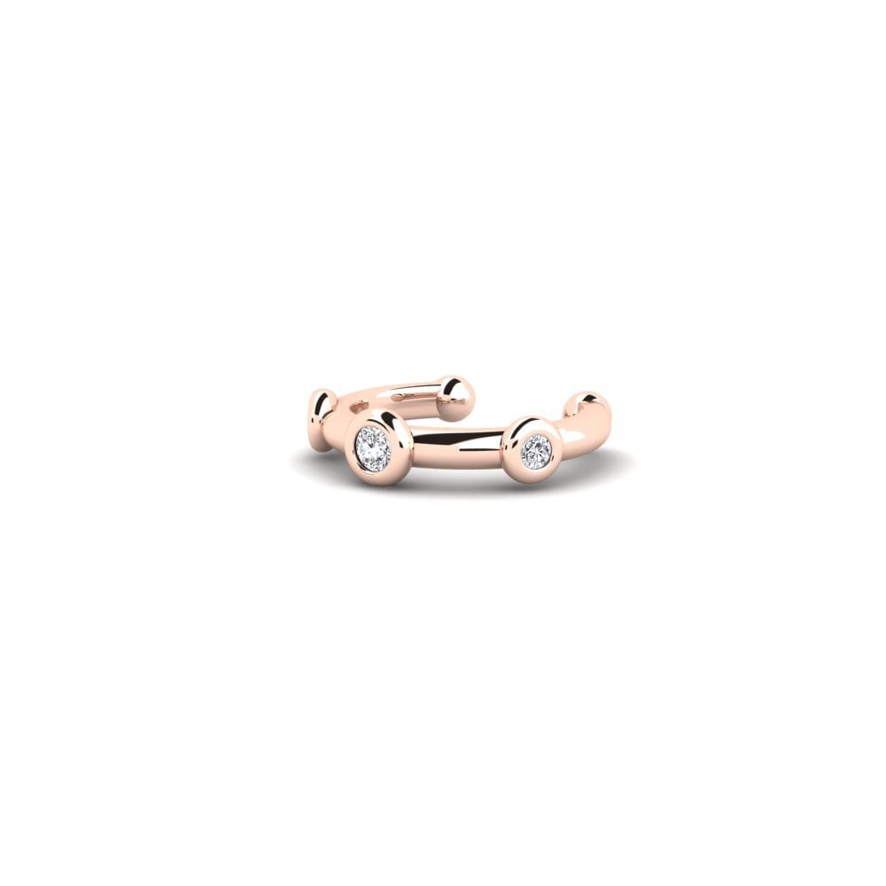 14k Rose Gold Ear Piercing Panthu