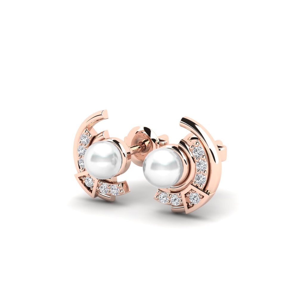 14k Rose Gold Women's Earring Realism