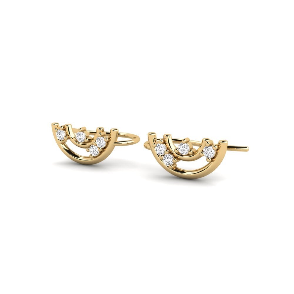 White sapphire Women's Earring Sfaira