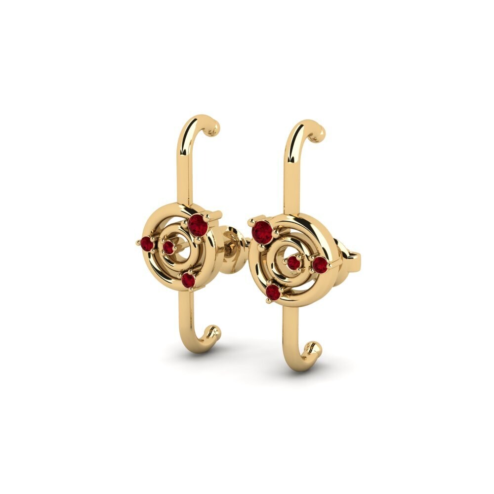 ruby-zirconia Women's ต่างหู Sferet