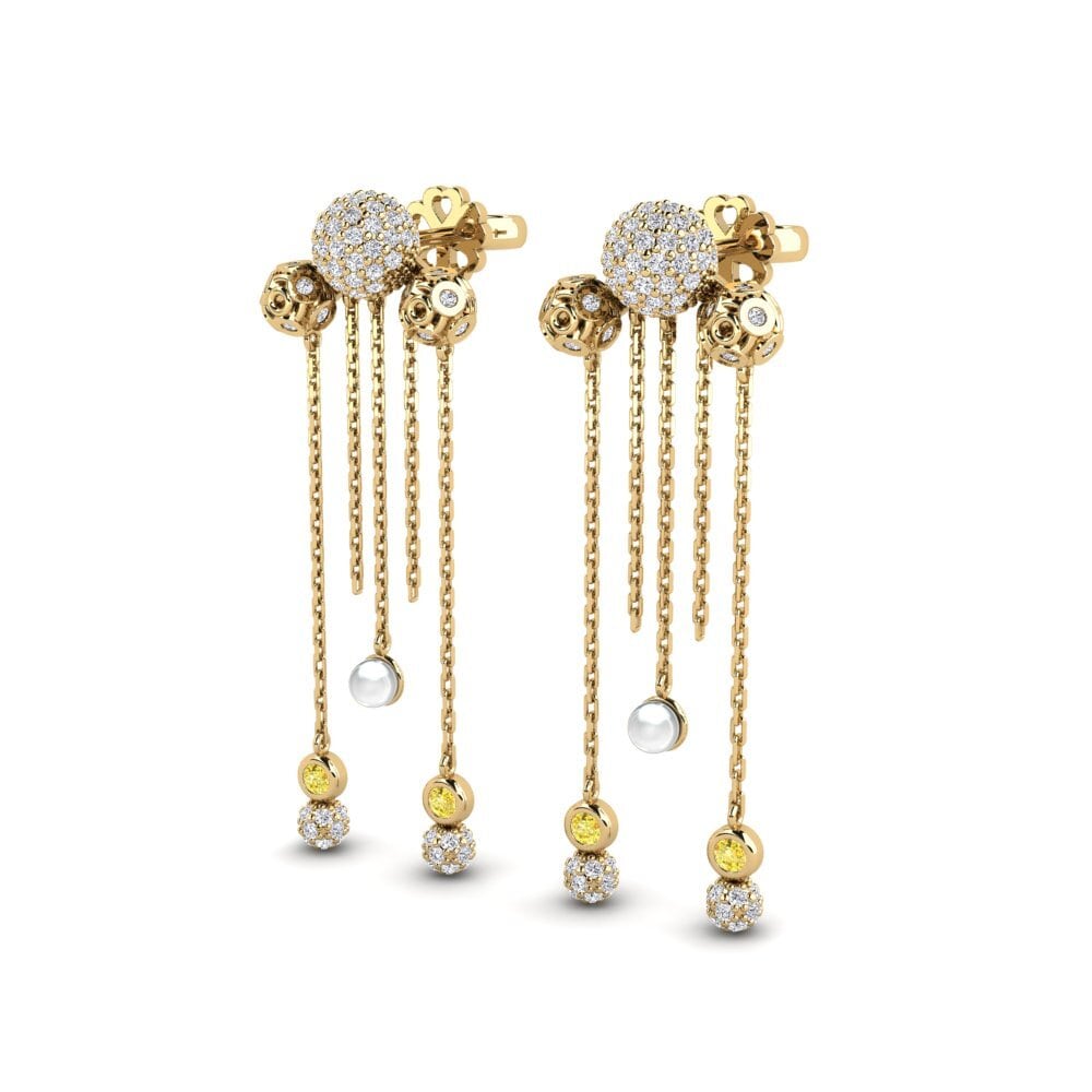 Yellow Sapphire Women's Earring Unwin