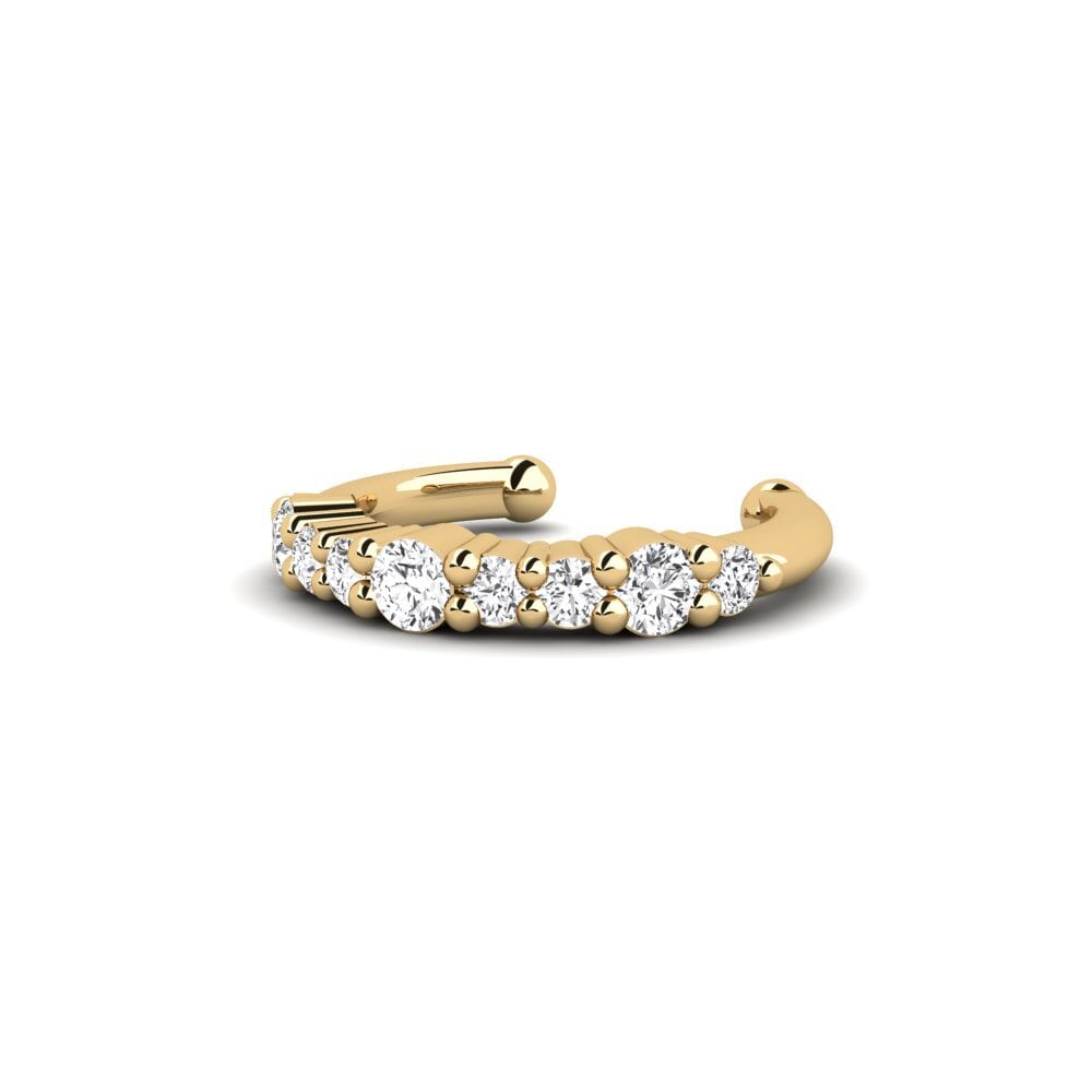 Saphir Blanc Boucle d'oreille femme Nnete