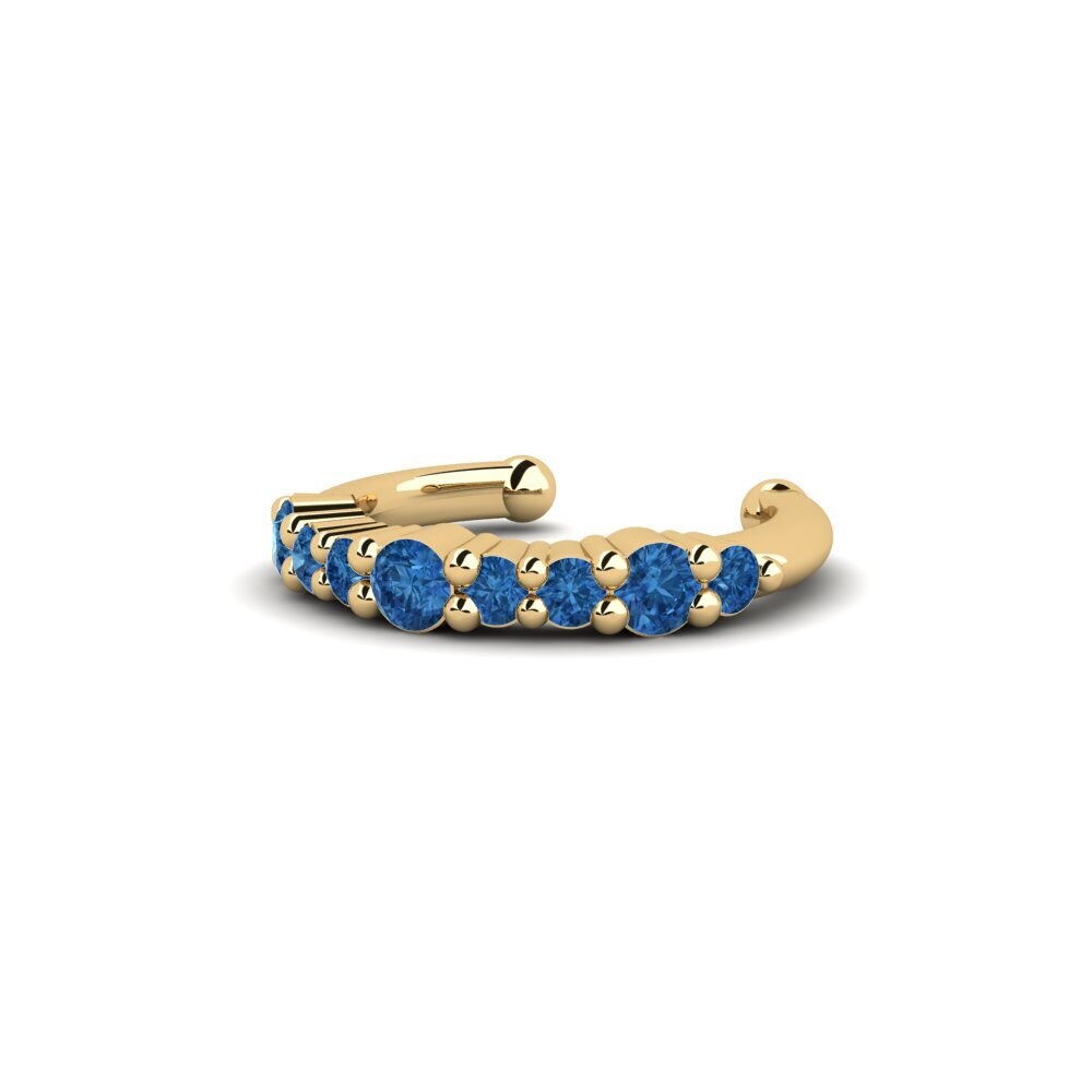 sapphire-zirconia Women's ต่างหู Nnete