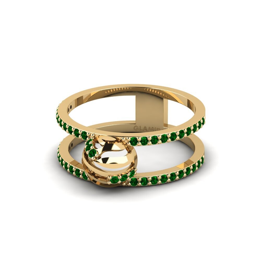 Green Zirconia Ring Stvarnost