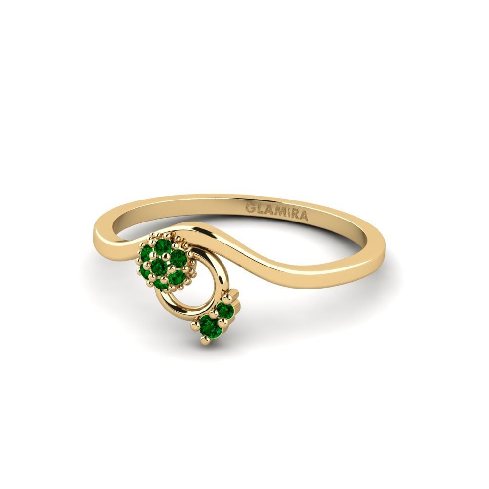 Green Zirconia Ring Tariki