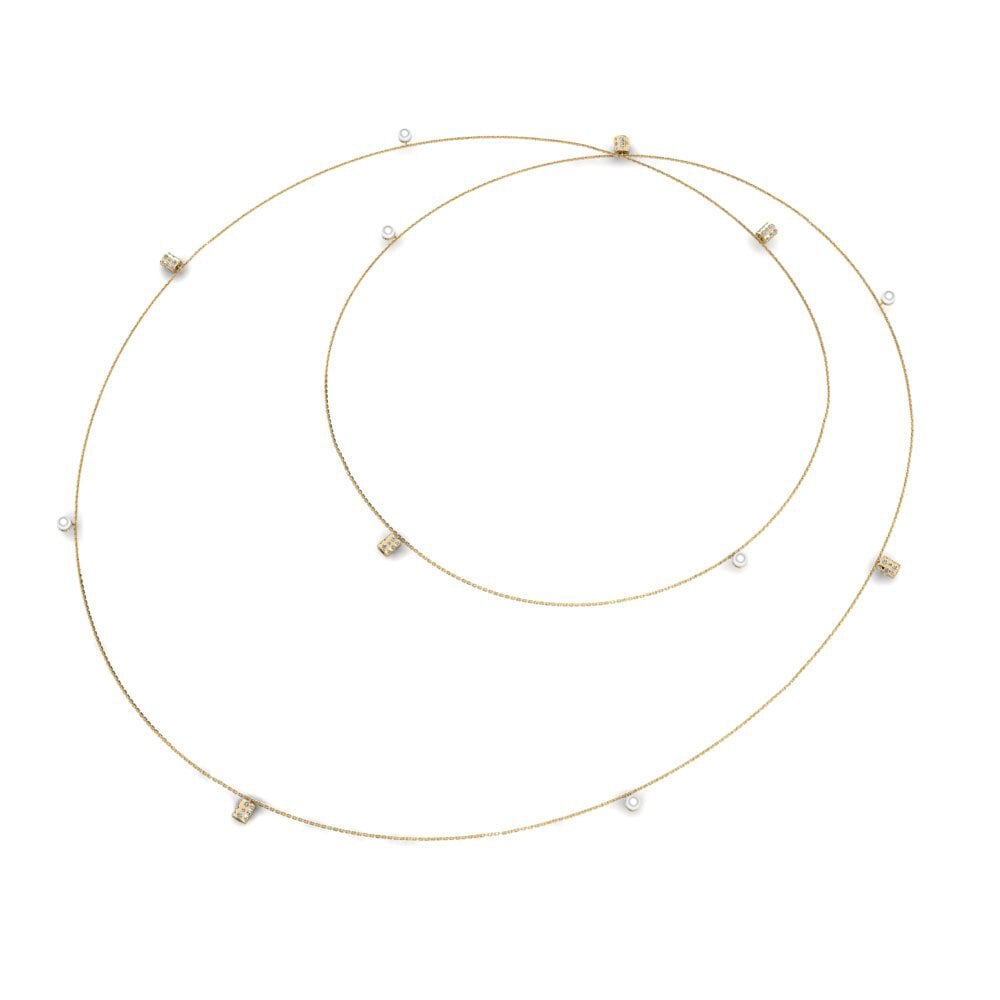 Zirconia Women's Necklace Bjaroza