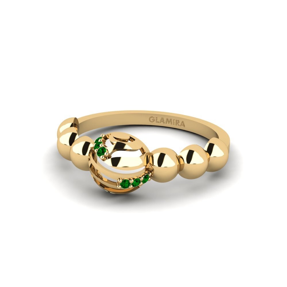 Green Zirconia Ring Crita