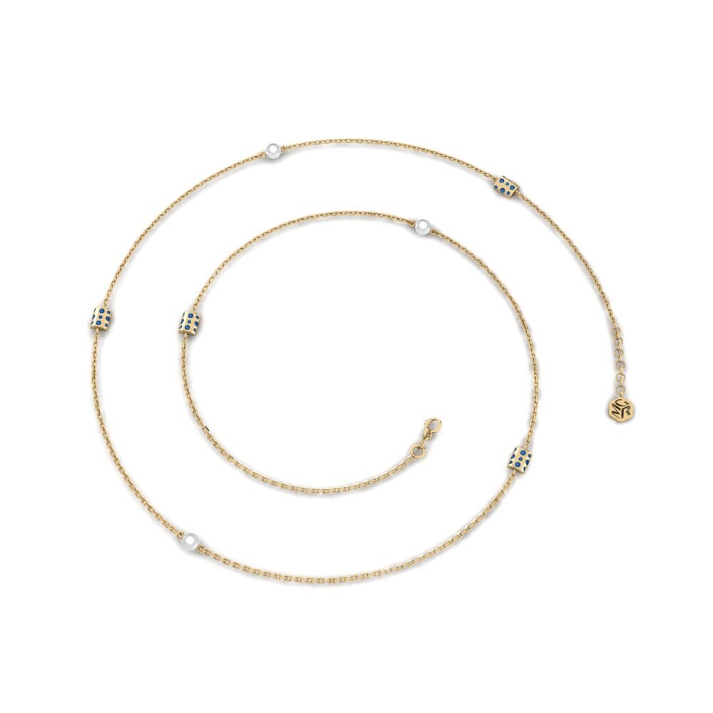 Dark Blue Zirconia Women's Necklace Encamp