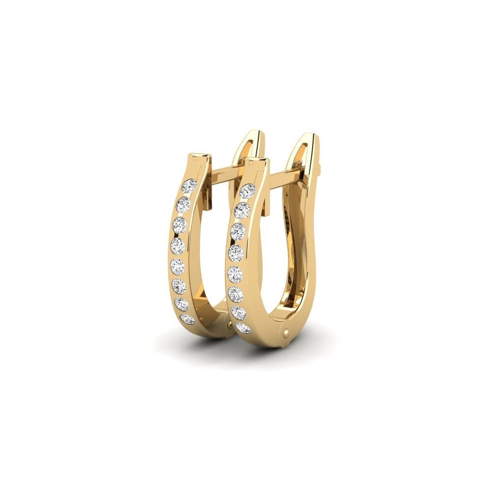 Đá Moissanite Bông tai nữ Gliwice