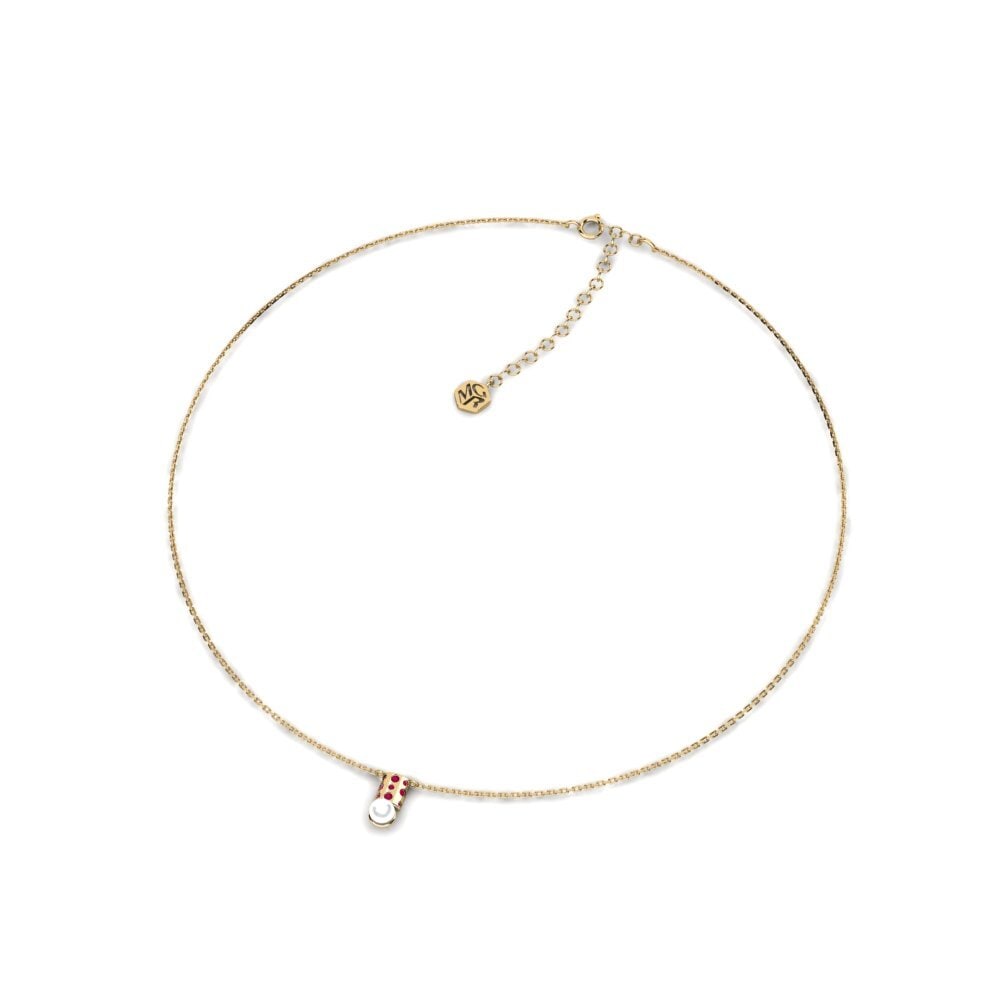 Ruby Women's Necklace Luninec