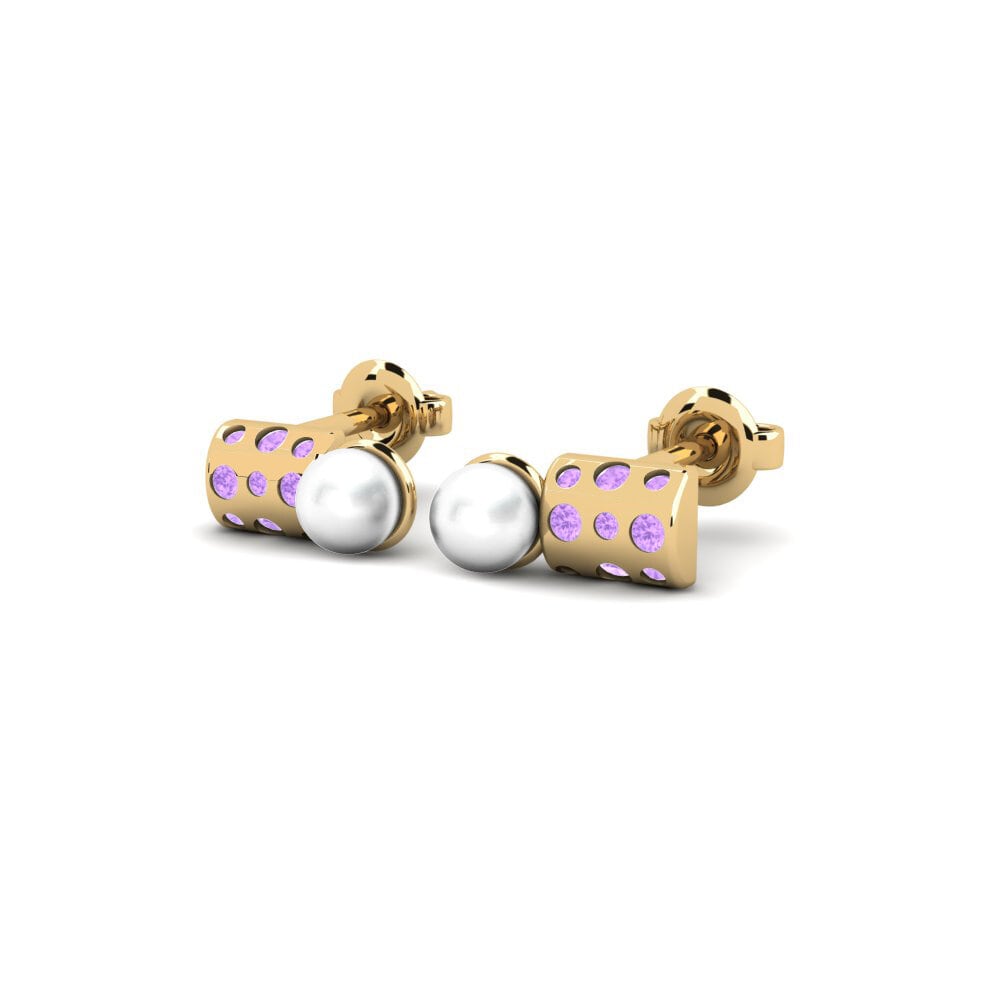 Ametista Brincos Feminino Nowogard