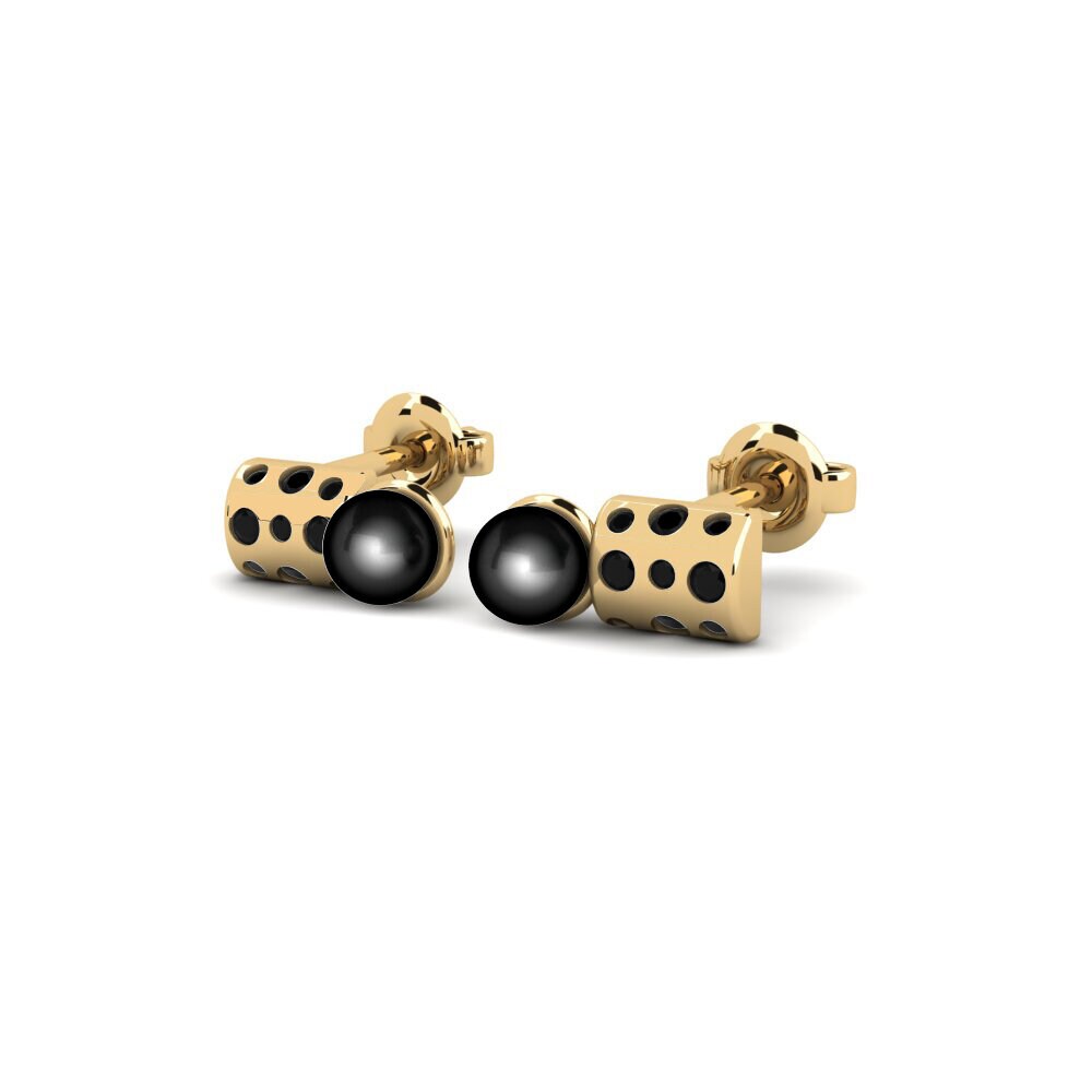 Ônix Negro Brincos Feminino Nowogard