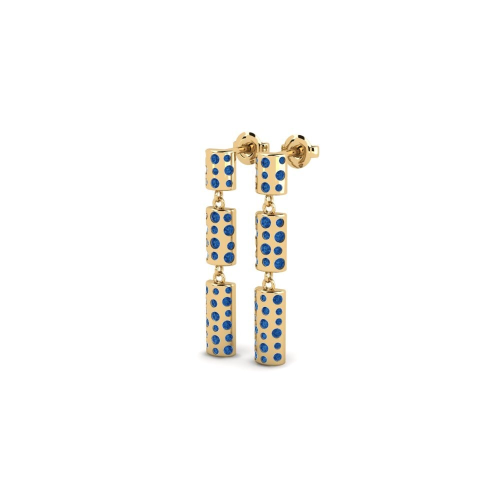 sapphire-zirconia Women's ต่างหู Olecko