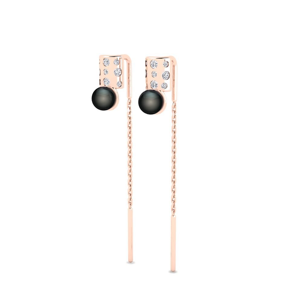 14k Rose Gold Women's Earring Trefriw
