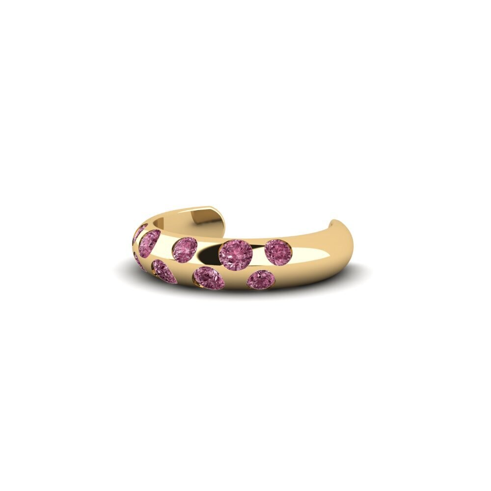 Grenat de Rhodolite Boucle d'oreille femme Zlobin
