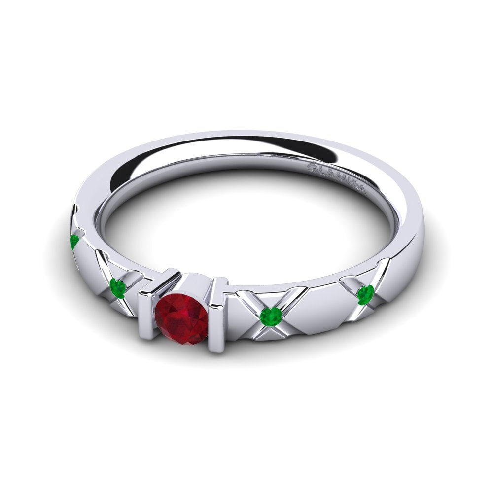Ruby Engagement Ring Alidia