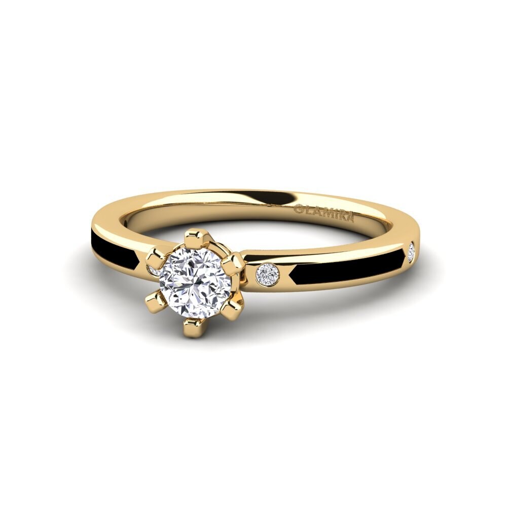 9ct Yellow Gold Engagement Ring Beniamina