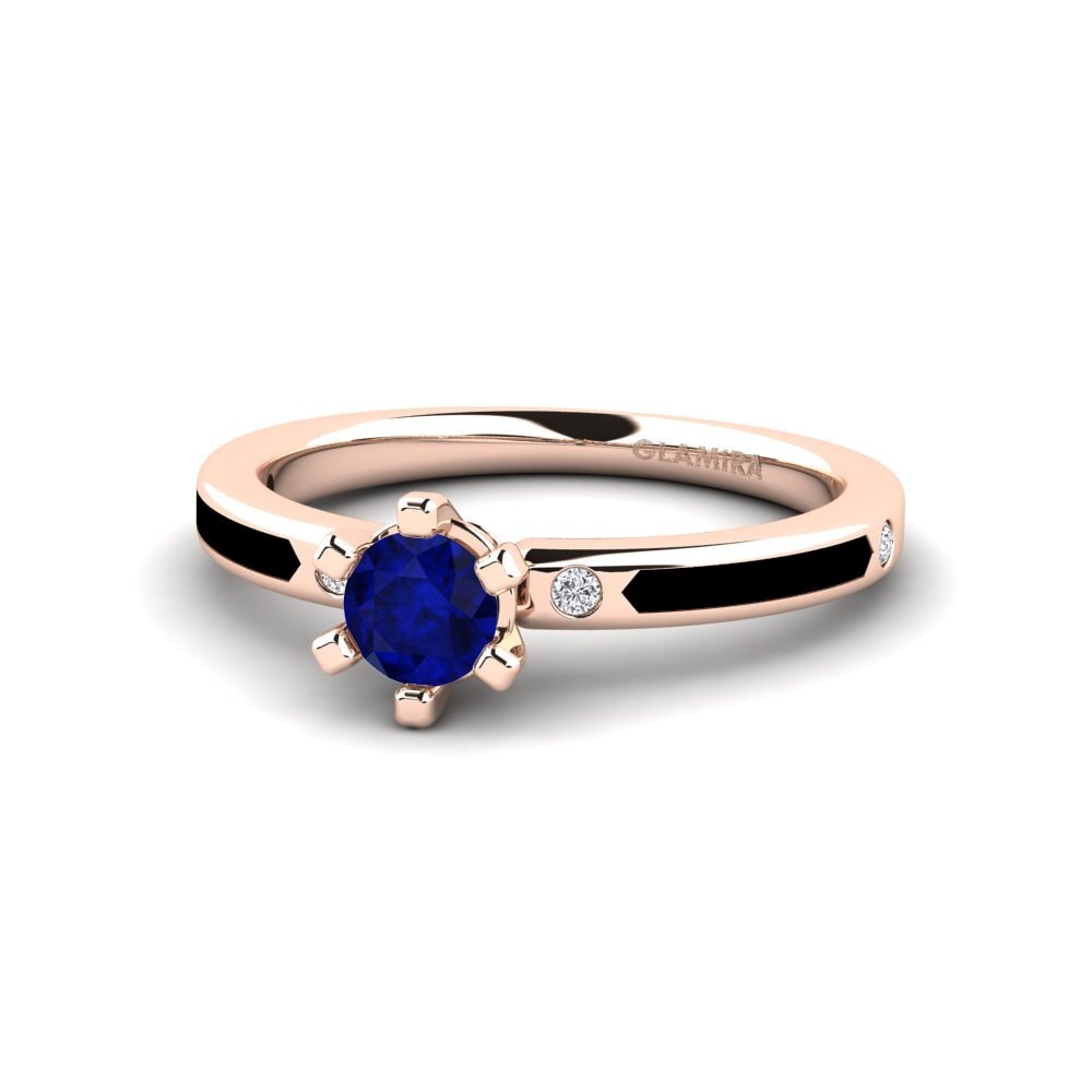 Ringe Solitär-Design Saphir