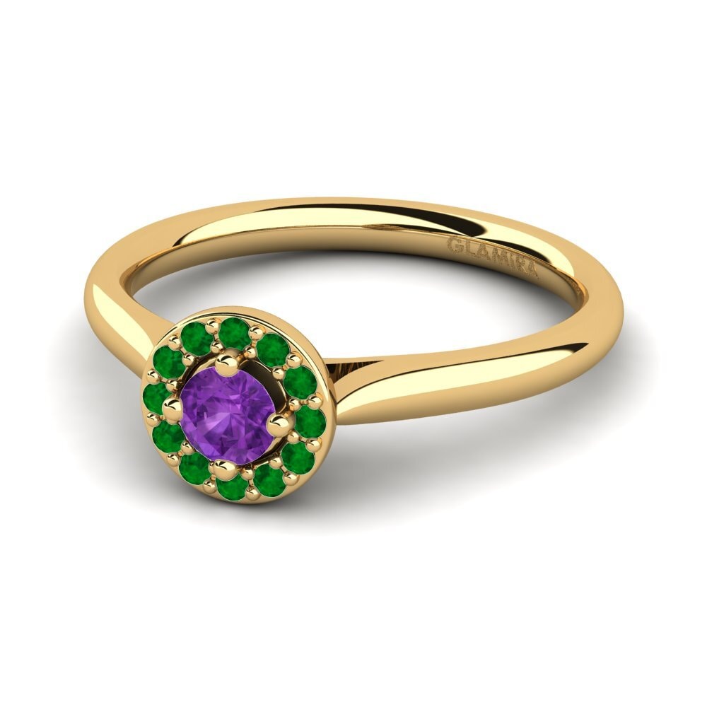 9k Yellow Gold Engagement Ring Brianna