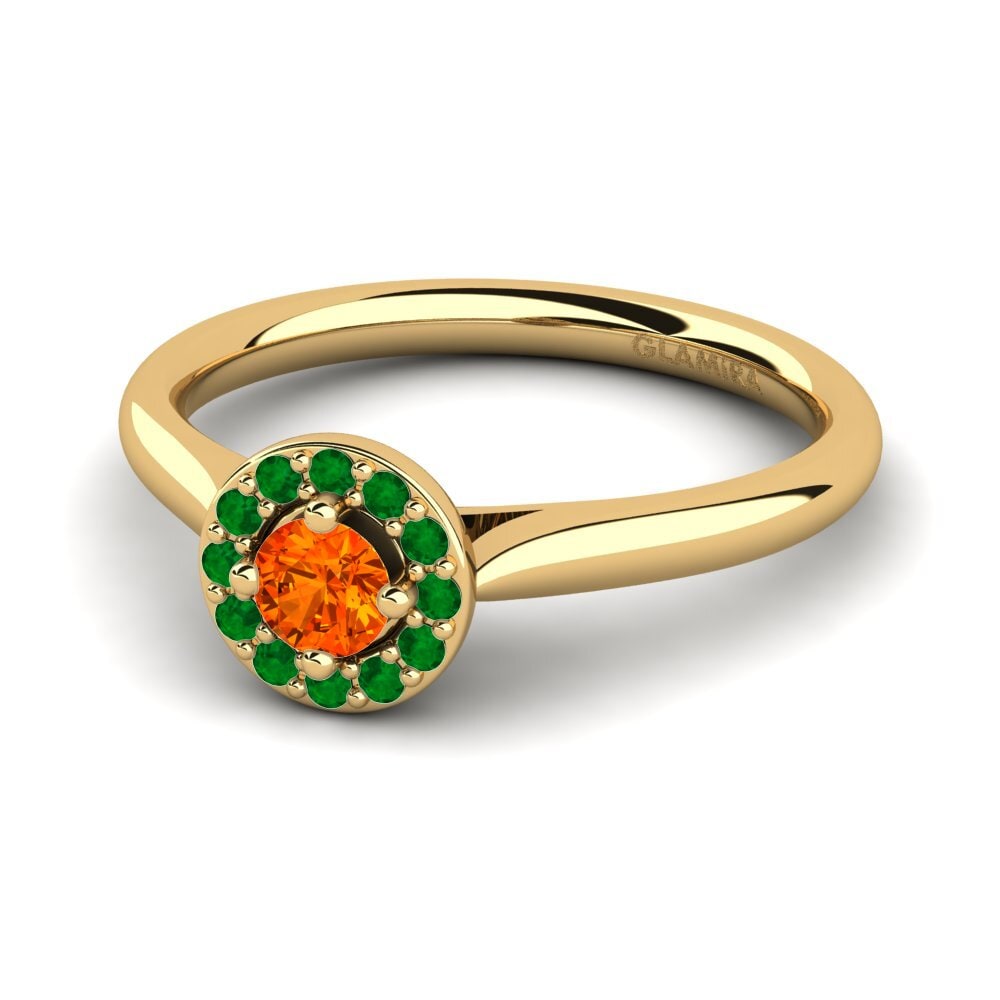 14k Yellow Gold Engagement Ring Brianna