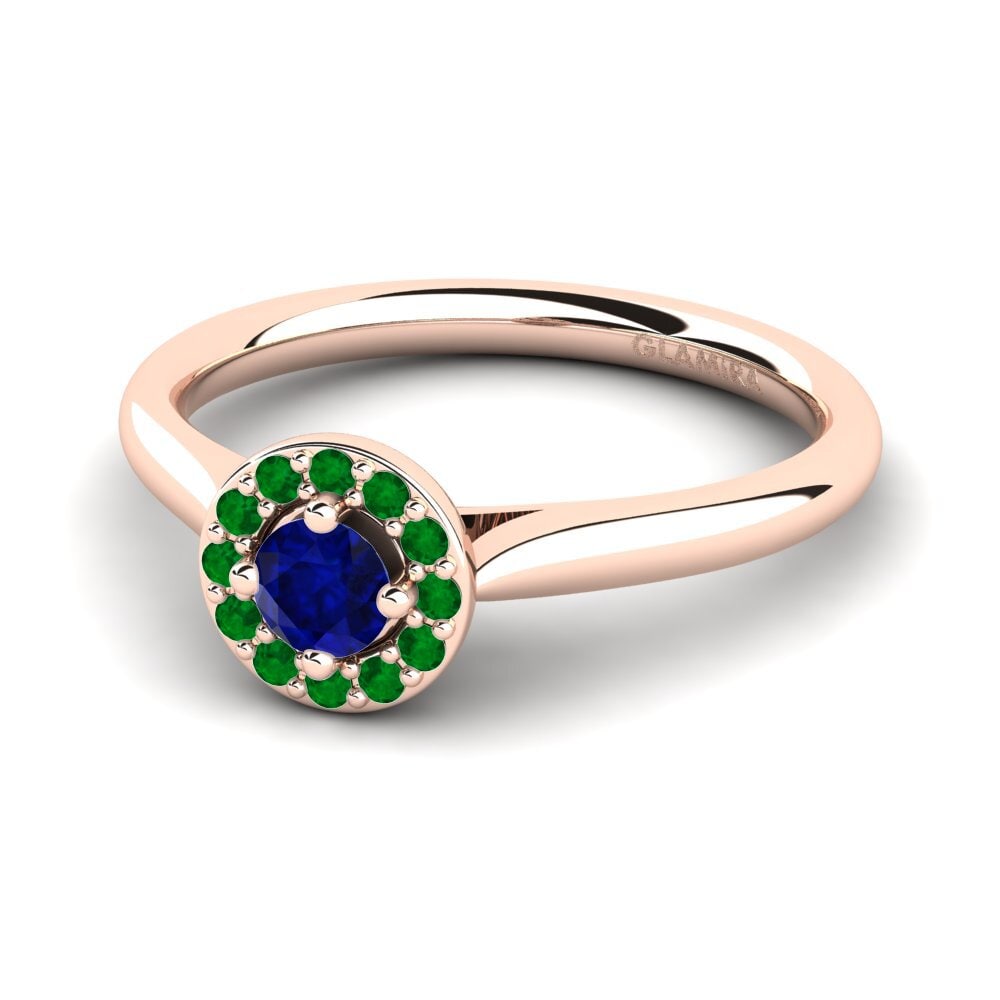 14ct Rose Gold Engagement Ring Brianna
