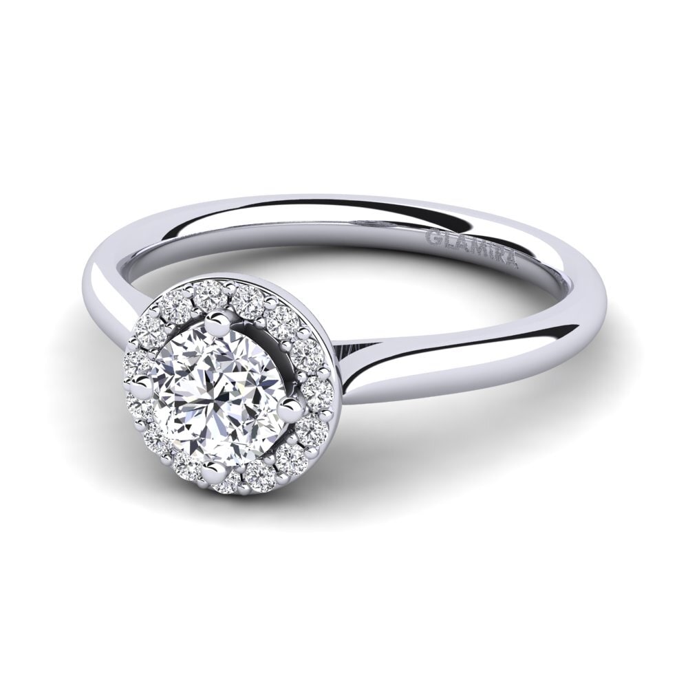 Halo Lab Grown Diamond Engagement Rings