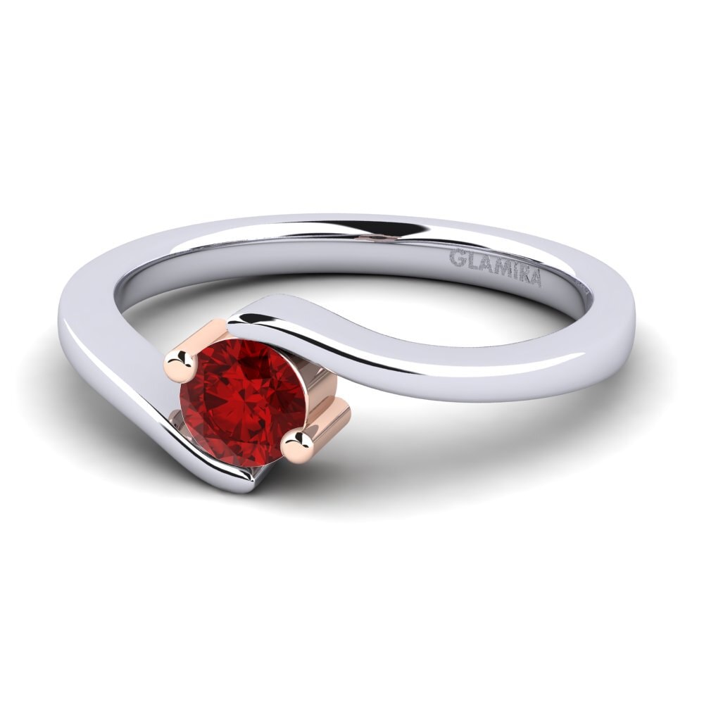 紅寶石（人造） 訂婚戒指 Bridal Element