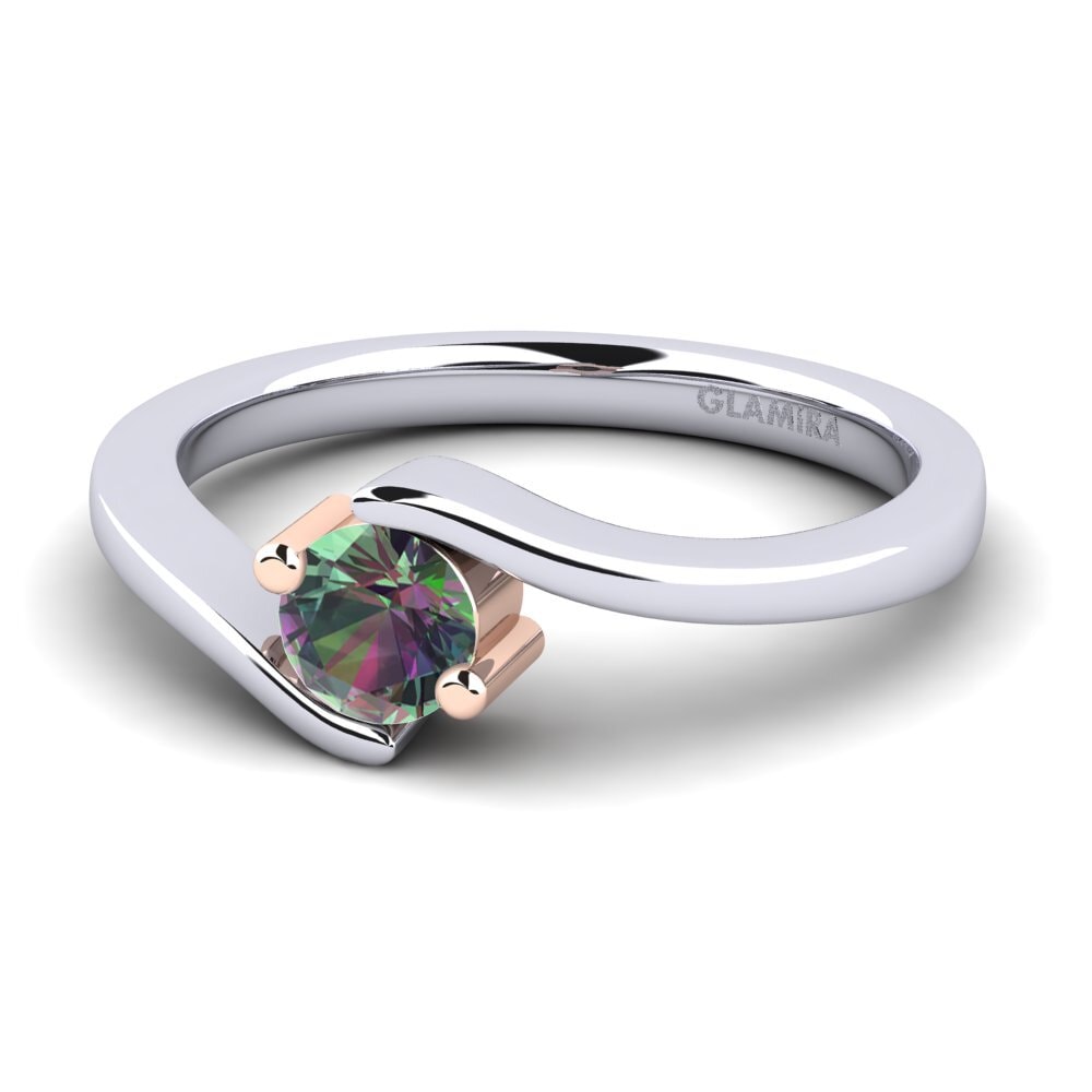 Mystic Topas Verlobungsring Bridal Element