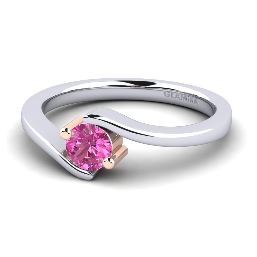 Topacio Rosa Anillo de compromiso Bridal Element