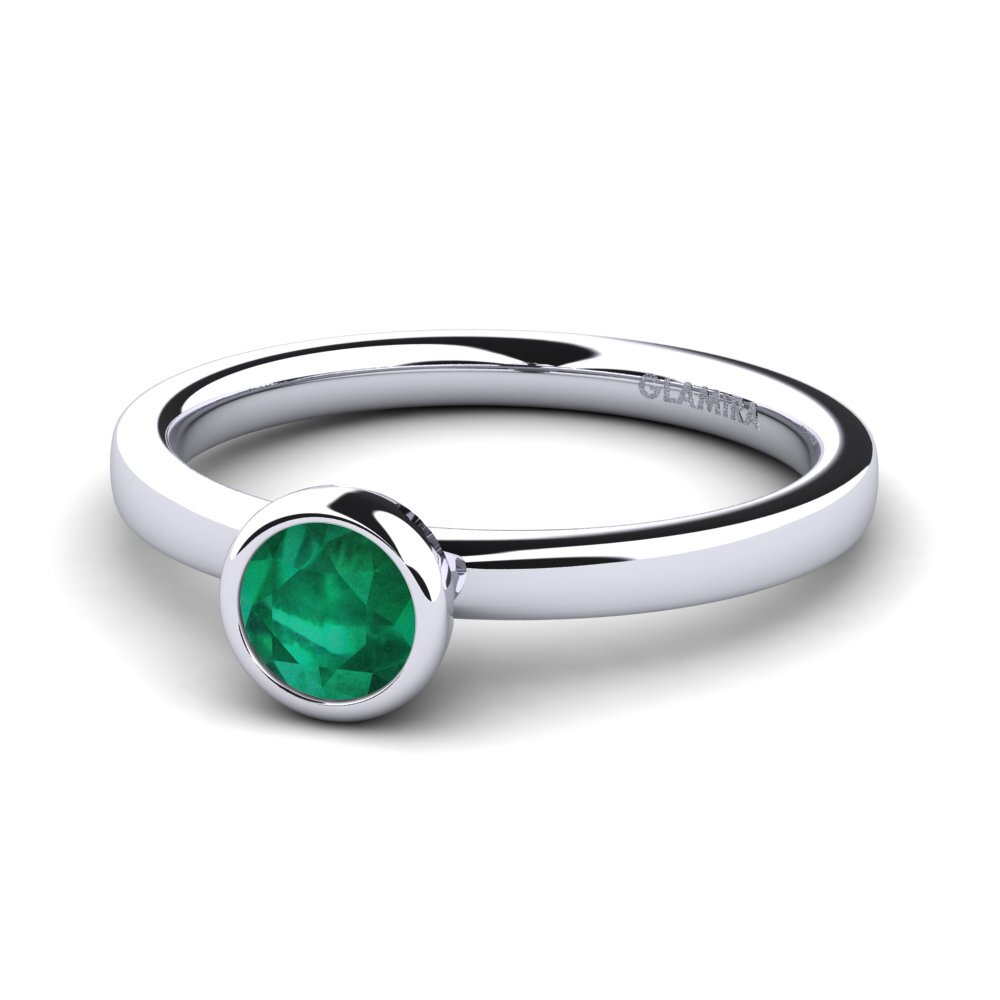 Platina 950 Anel de Noivado Bridal Passion 0.5crt