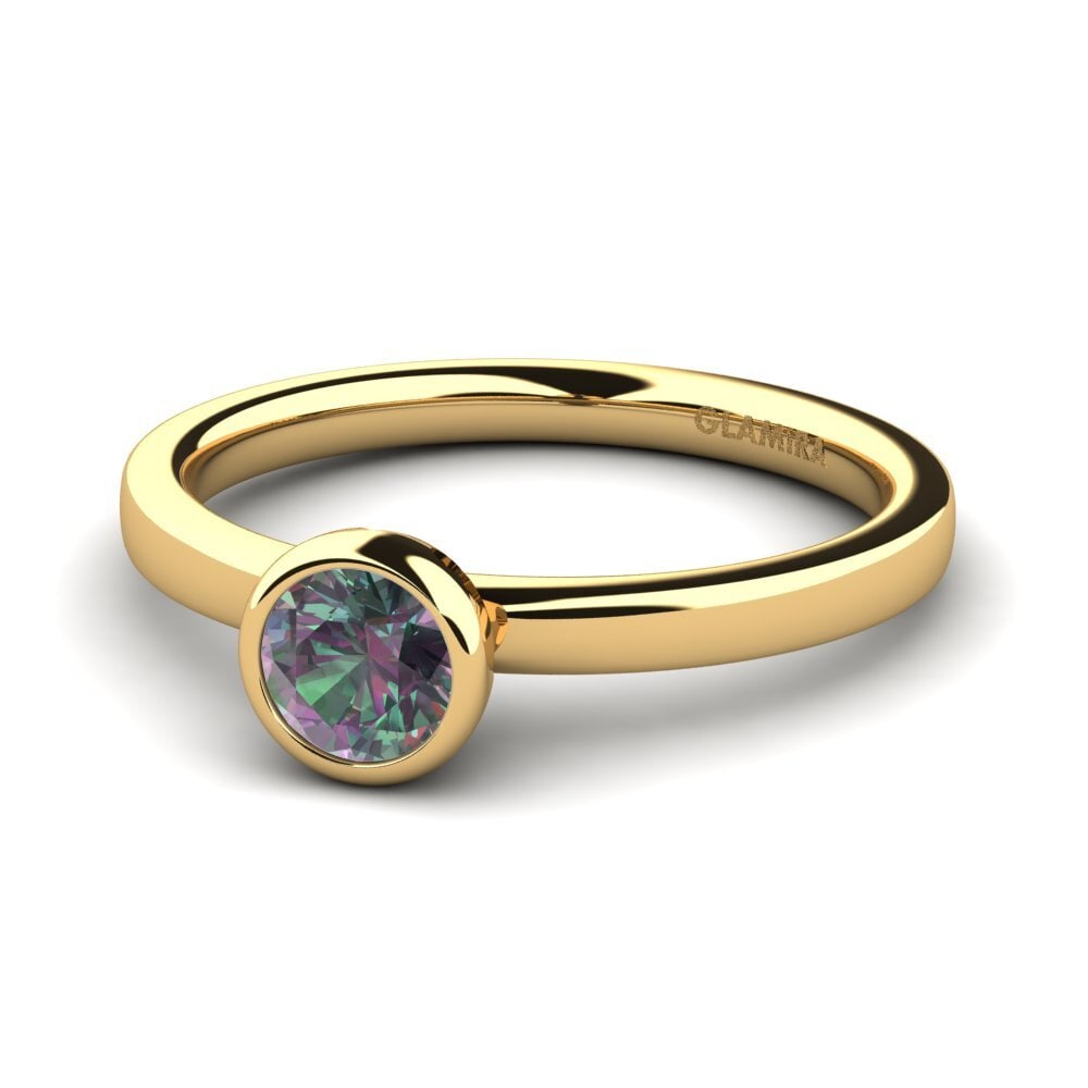 Mystic Topas Verlobungsring Bridal Passion 0.5crt