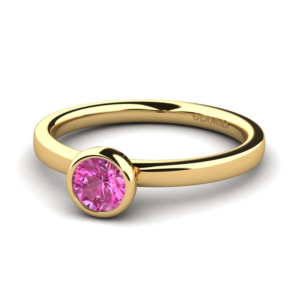 Rosa Topas Verlobungsring Bridal Passion 0.5crt