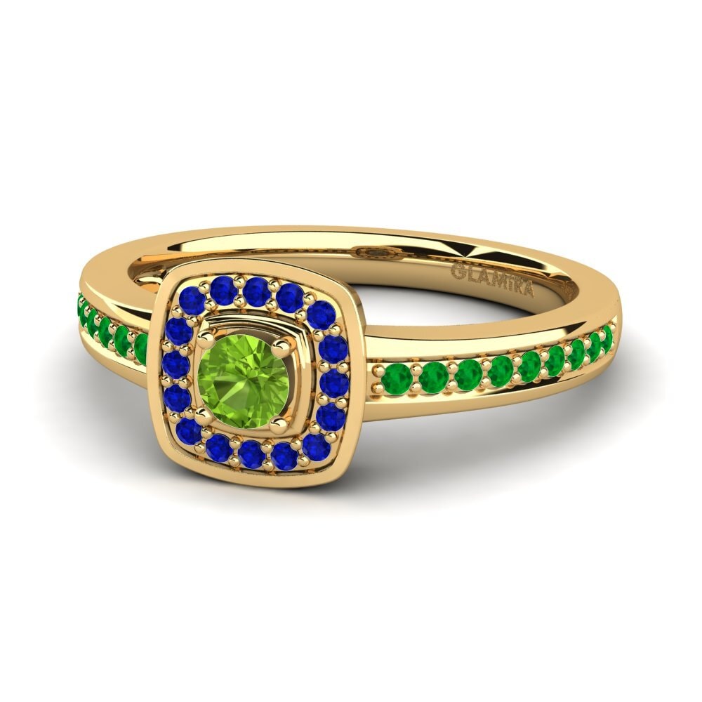 9k Yellow Gold Engagement Ring Claire