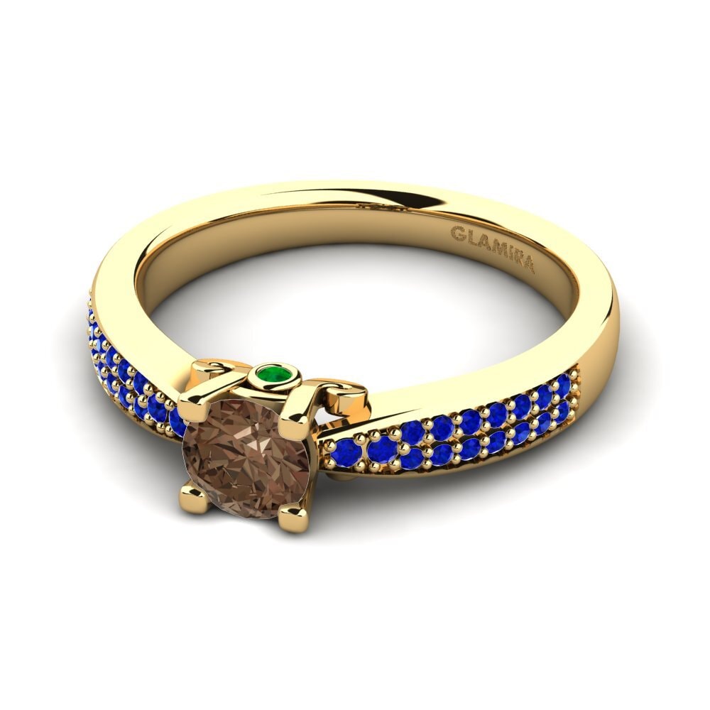 14k Yellow Gold Engagement Ring Donielle