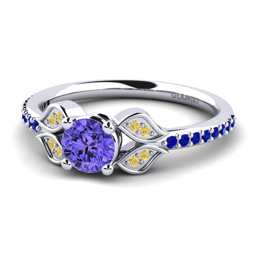 Tanzanite Engagement Ring Elide