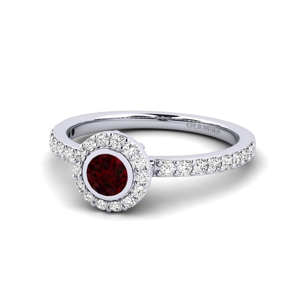 Granate Anillo de compromiso Fegolasens