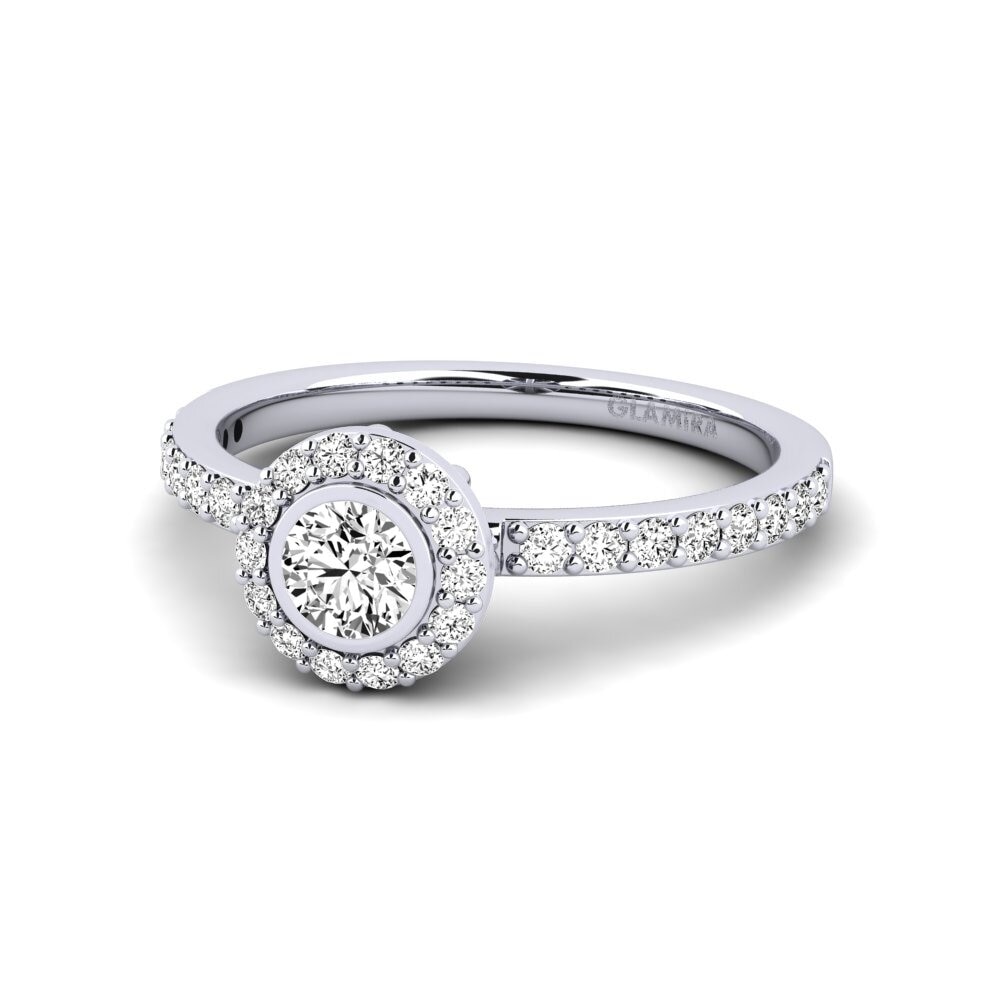 Moissanite Engagement Ring Fegolasens