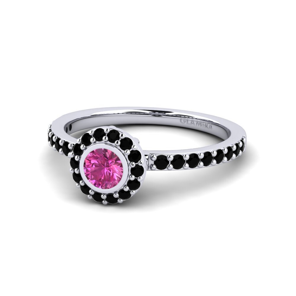 Pink Topaz Engagement Ring Fegolasens