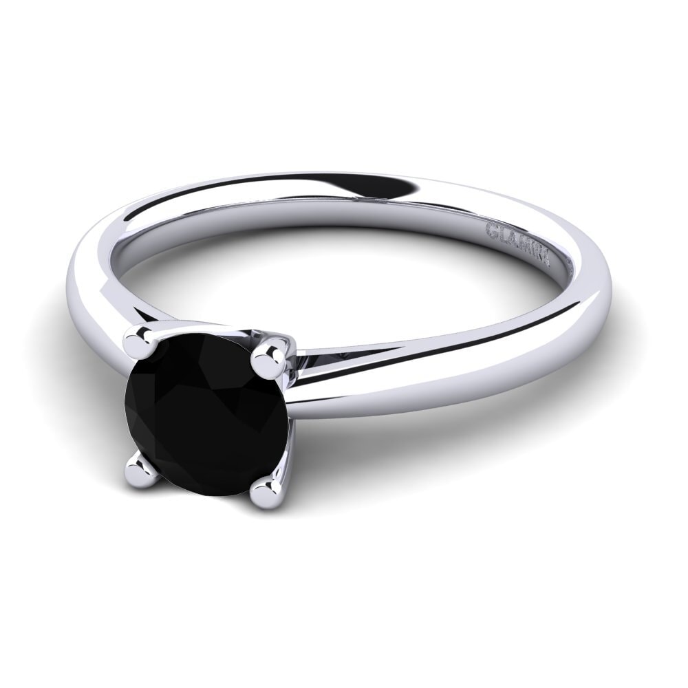 Sort Safir Forlovelsesring Grace 1.0crt
