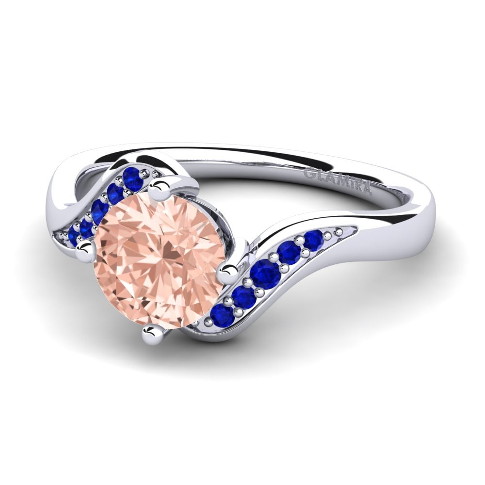 Morganite Engagement Ring Miguelina