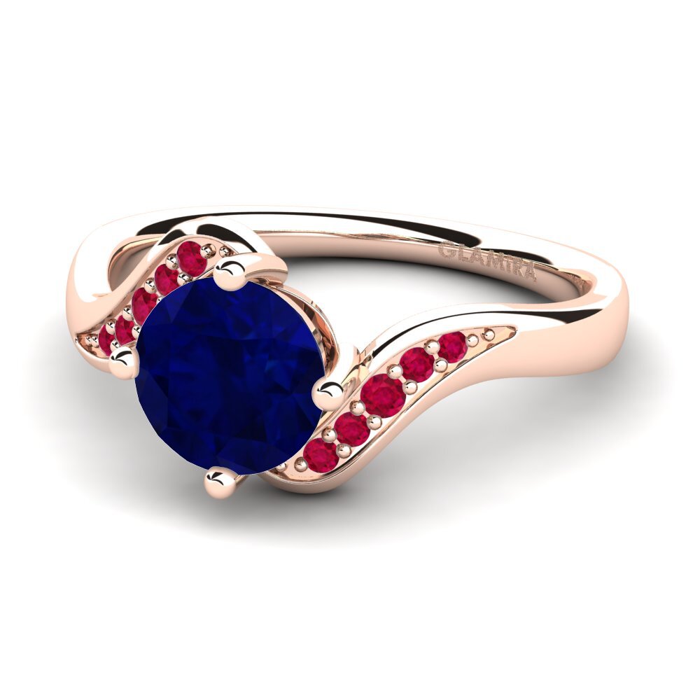 14ct Rose Gold Engagement Ring Miguelina