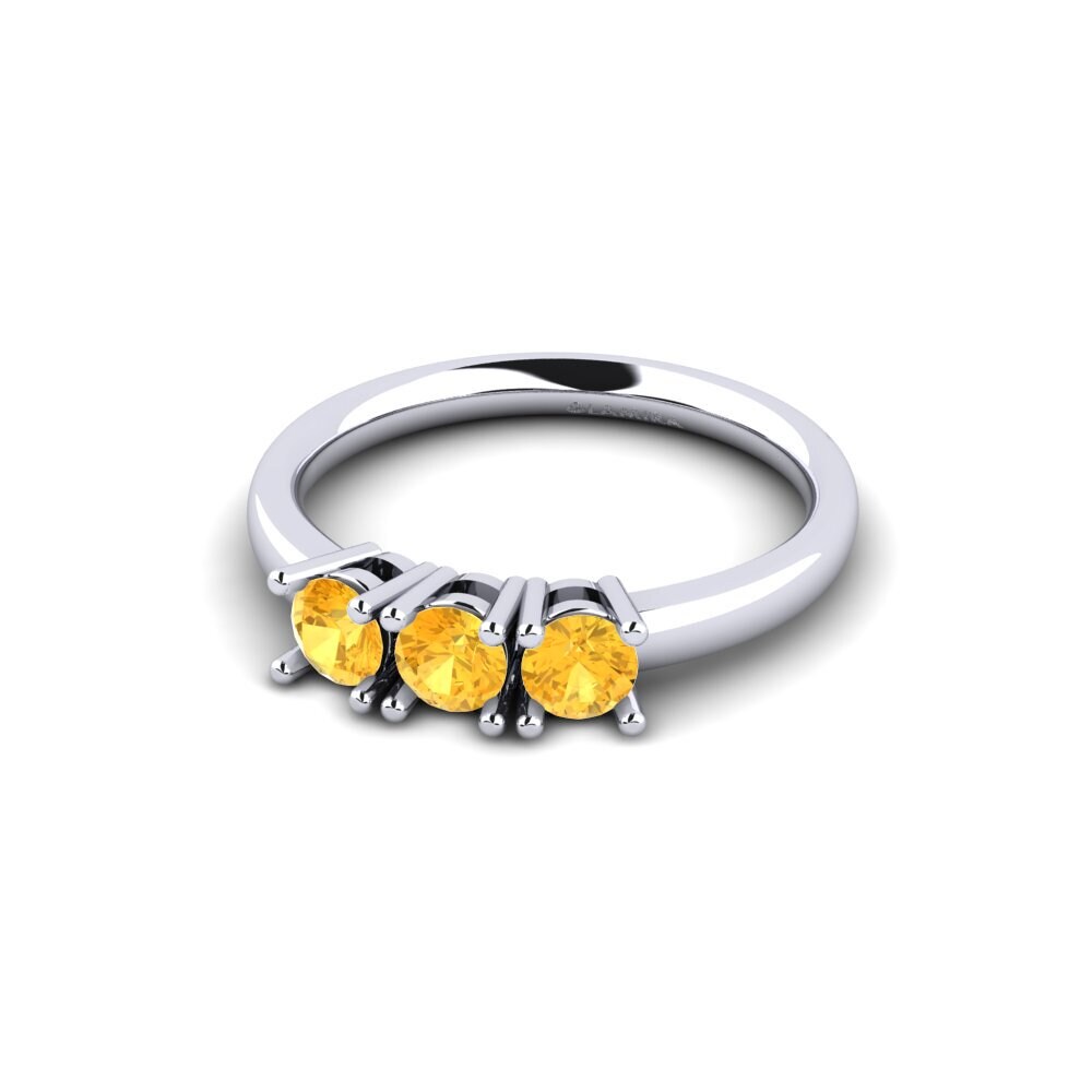 Citrine Engagement Ring Odelia