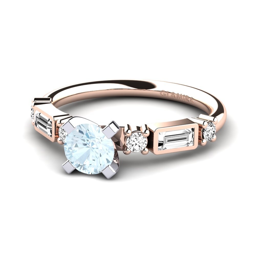 Aquamarine Engagement Ring Palawan