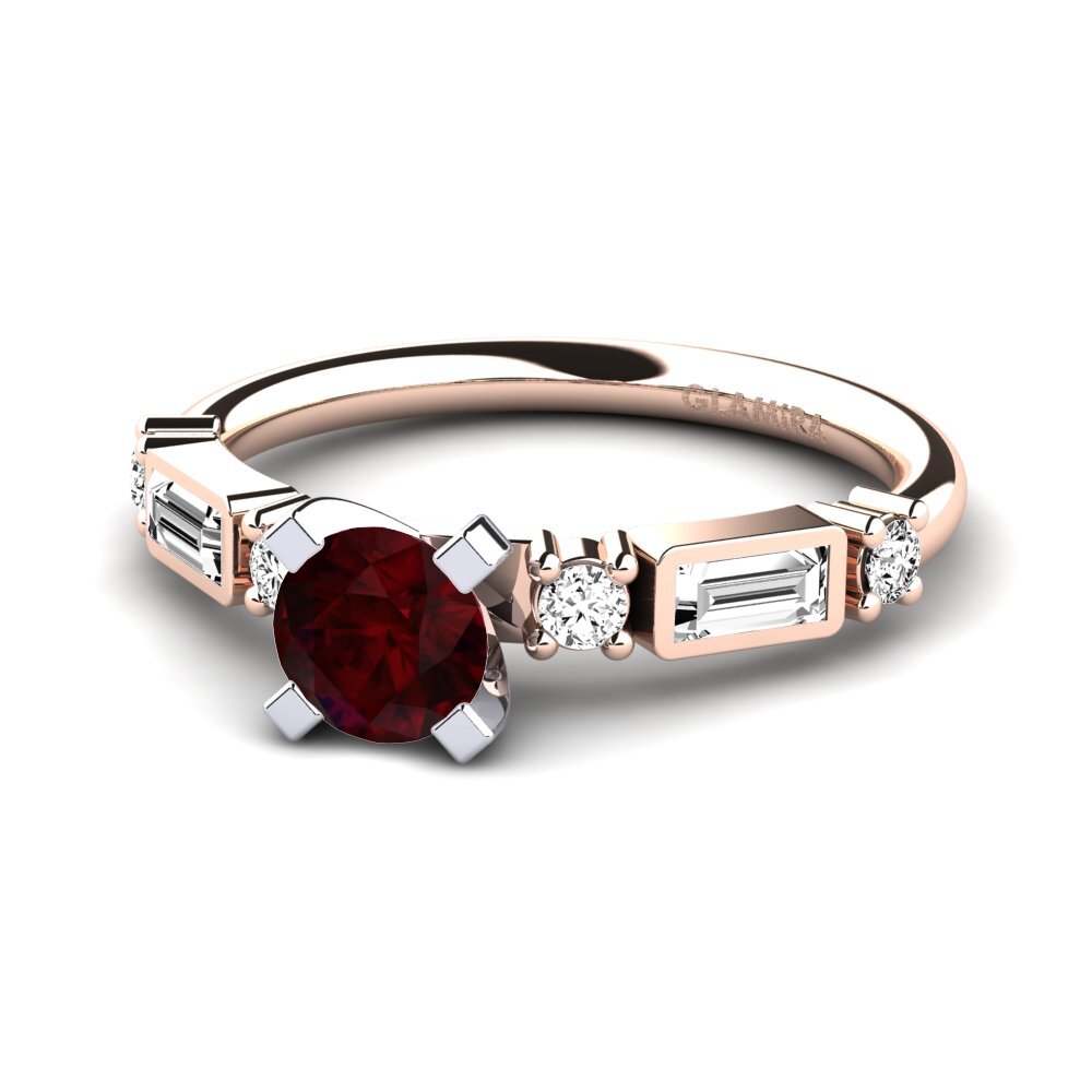 Granate Anillo de compromiso Palawan