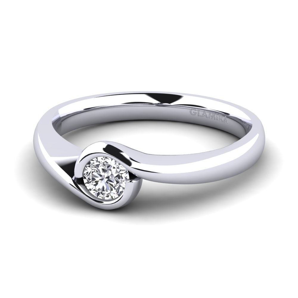 Diamante Anillo de compromiso Sabella 025crt