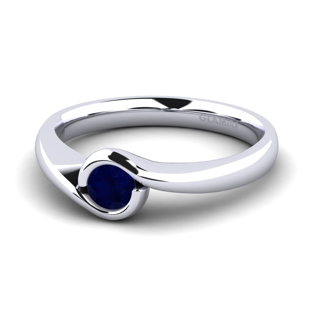 Zafiro Anillo de compromiso Sabella 025crt
